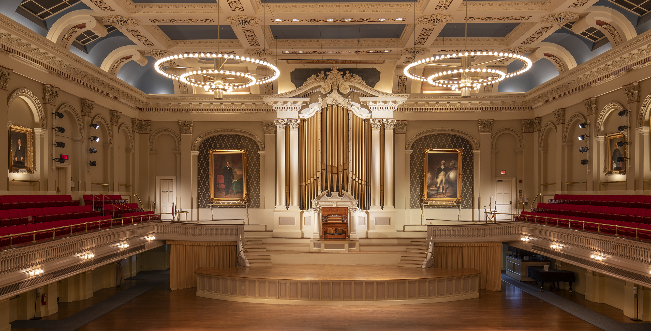 E. & G. G. Hook (Opus 334, 1864) - Mechanics Hall, Worcester, MA