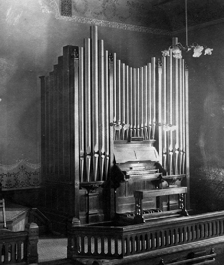 Estey Organ Co. Opus 1, 1901 First Methodist Church Brattleboro