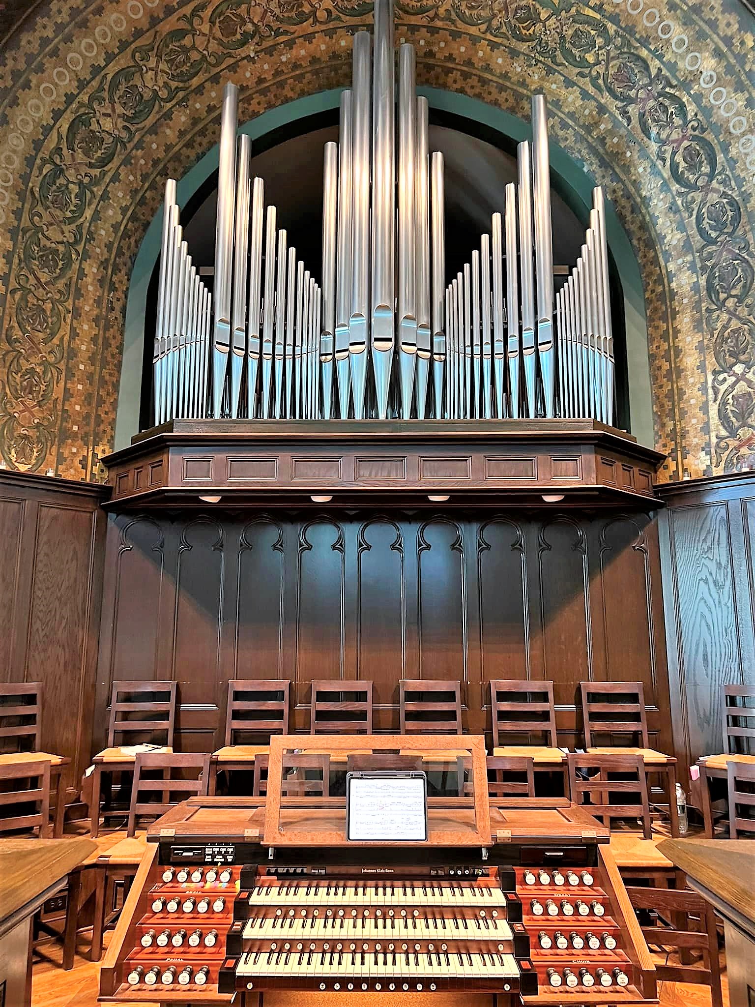 Orgelbau Klais Bonn - Opus 1787, 2001 | Irvington Presbyterian Church ...